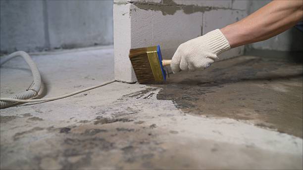 Crawl space vapor barrier installation in Huntertown, IN